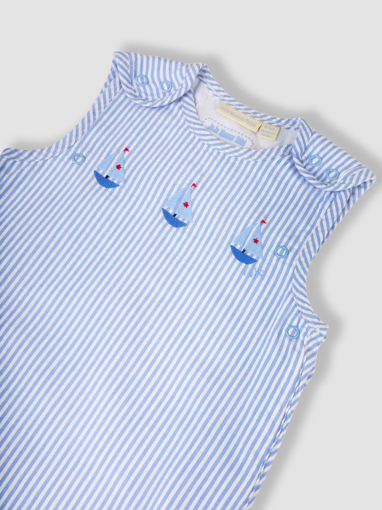 JoJo Maman Bébé Blue 1 Tog Baby Sleeping Bag - Image 2 of 2