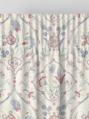 Laura Ashley Crimson Red Foscot Damask Made to Measure 100% Cotton Curtains - Image 6 of 9