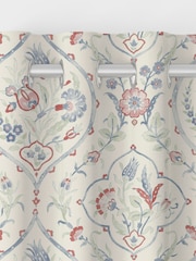 Laura Ashley Crimson Red Foscot Damask Made to Measure 100% Cotton Curtains - Image 7 of 9