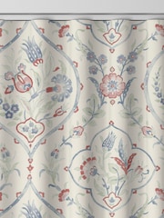 Laura Ashley Crimson Red Foscot Damask Made to Measure 100% Cotton Curtains - Image 8 of 9
