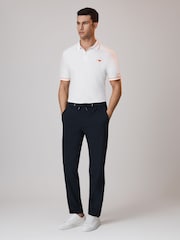 Reiss White McLaren F1 Mercerised 100% Cotton Polo Shirt - Image 3 of 7