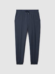 Reiss x McLaren F1 Team Airforce Blue McLaren F1 Interlock Jersey Drawstring Joggers - Image 2 of 9