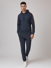 Reiss x McLaren F1 Team Airforce Blue McLaren F1 Interlock Jersey Drawstring Joggers - Image 3 of 9