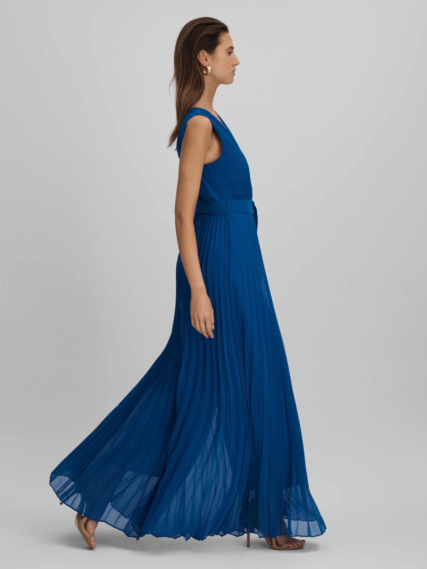 Reiss jumpsuit blue top