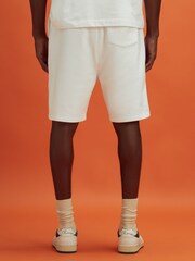 Reiss x McLaren F1 Team White 100% Cotton Drawstring Shorts - Image 5 of 7