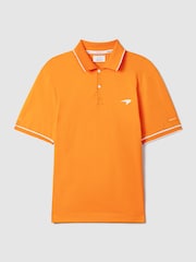 Reiss x McLaren F1 Team Mercerised Cotton Polo Shirt - Imagen 2 de 7