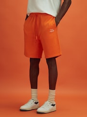 Reiss x McLaren F1 Team Papaya McLaren F1 Cotton Drawstring Shorts - Image 3 of 7
