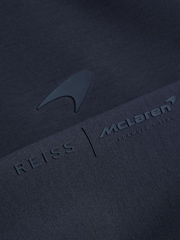 Reiss x McLaren F1 Team Airforce Blue McLaren F1 Interlock Jersey Hoodie - Image 7 of 8