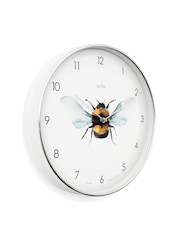 Acctim Clocks Chrome Bee 30cm Wall Clock - Image 3 of 3