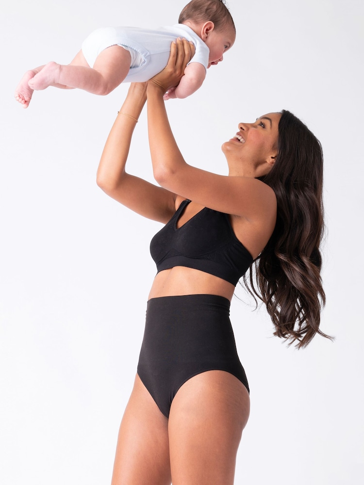 Seraphine Compression BlackPost Maternity Briefs 2 Pack - Image 4 of 4