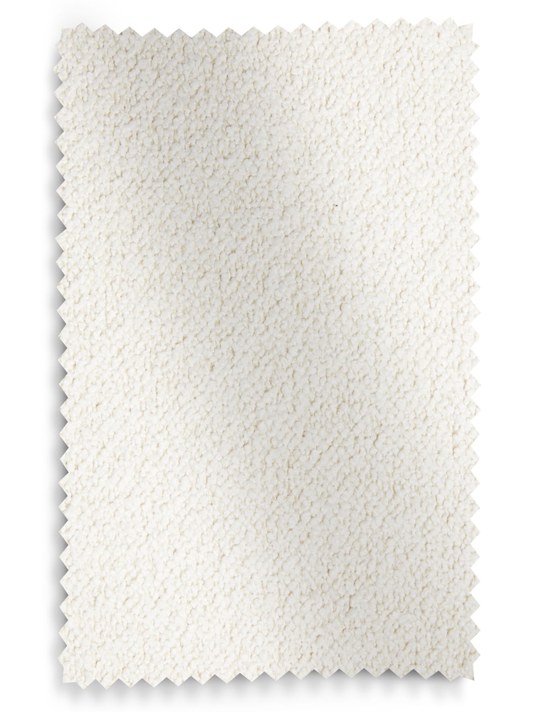 Casual Boucle Oyster Single Foostool Alba Modular Sofa - Image 12 of 12