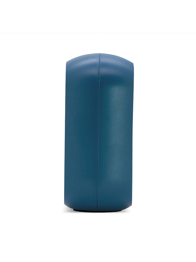 Acctim Clocks Suede Blue Alarm Clock - Image 4 of 4