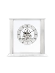 Acctim Clocks Silver Vermont Skeleton Mantel Clock - Image 3 of 6