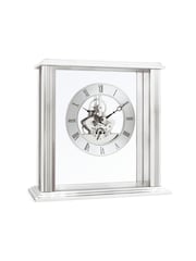 Acctim Clocks Silver Vermont Skeleton Mantel Clock - Image 5 of 6