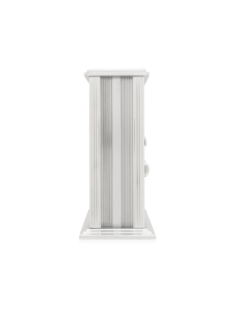 Acctim Clocks Silver Vermont Skeleton Mantel Clock - Image 6 of 6