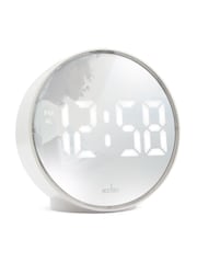 Acctim Clocks White Il Giro Round LED Alarm Clock with USB - Image 3 of 5
