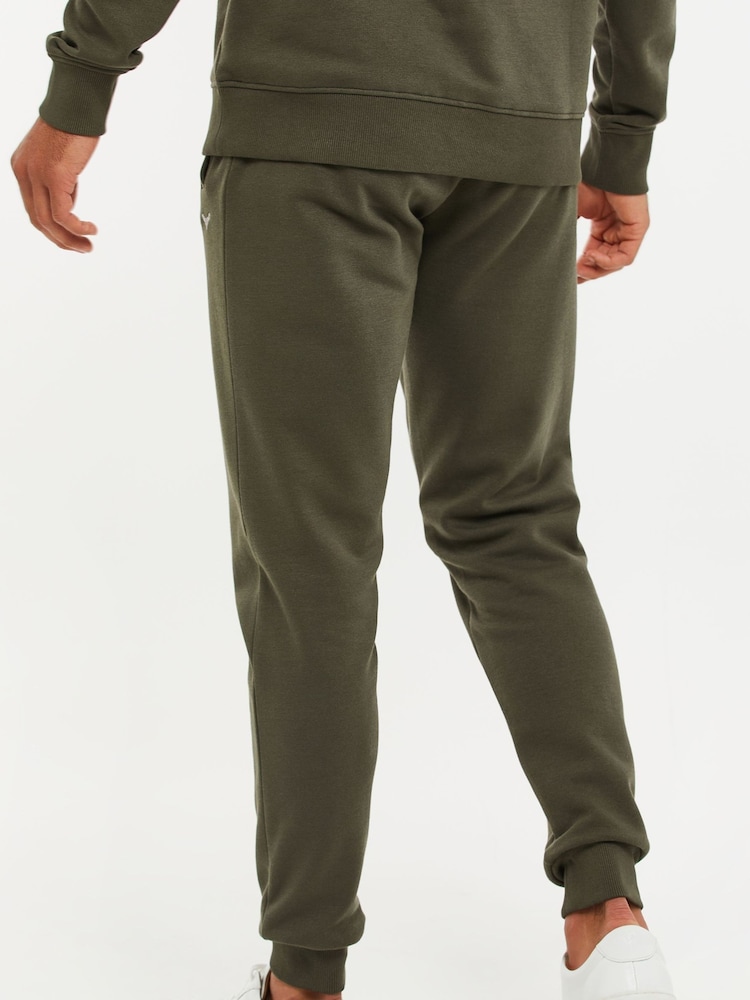 Khaki - Threadbare Jogginghose aus Baumwollmischung - Bild 2 von 4 Khaki - Threadbare Jogginghose aus Baumwollmischung - Bild 2 von 4