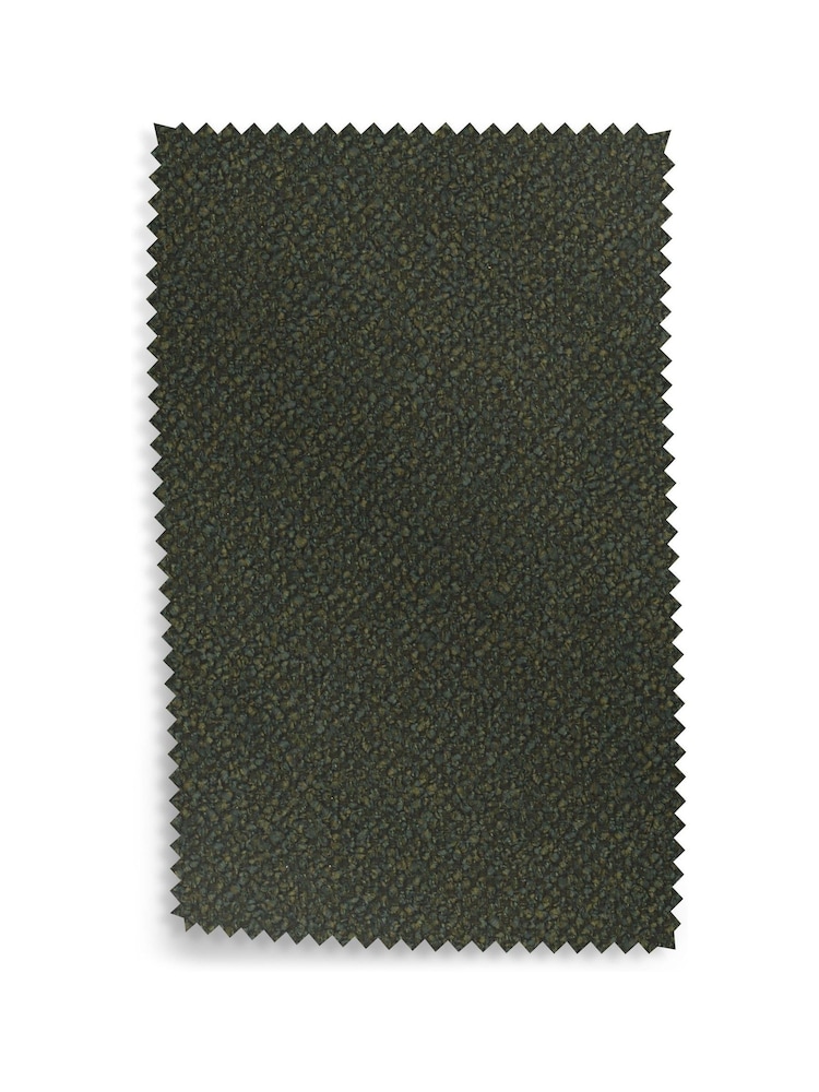Casual Boucle Dark Olive Green Bloor Storage Stool - Image 7 of 7