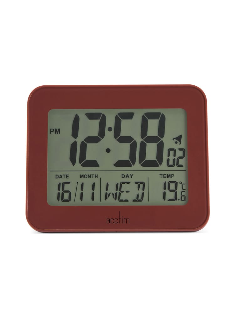Acctim Clocks Spice Otto LCD Alarm Clock - Image 2 of 5