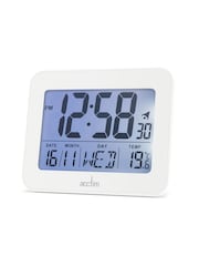 Acctim Clocks White Otto LCD Alarm Clock - Image 1 of 5