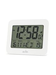 Acctim Clocks White Otto LCD Alarm Clock - Image 3 of 5