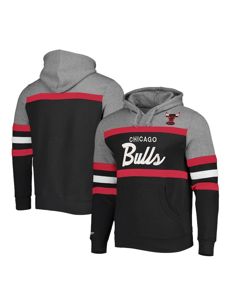 Fanatics Black NBA Chicago Bulls Head Coach Hoodie - Image 1 of 3