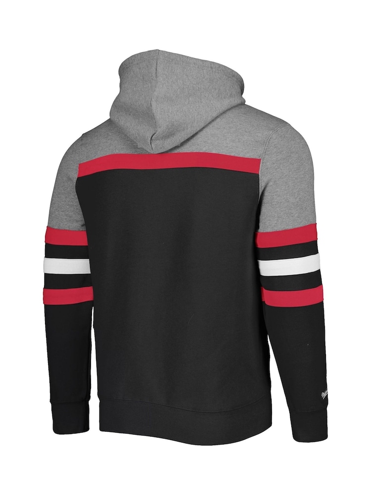 Fanatics Black NBA Chicago Bulls Head Coach Hoodie - Image 3 of 3