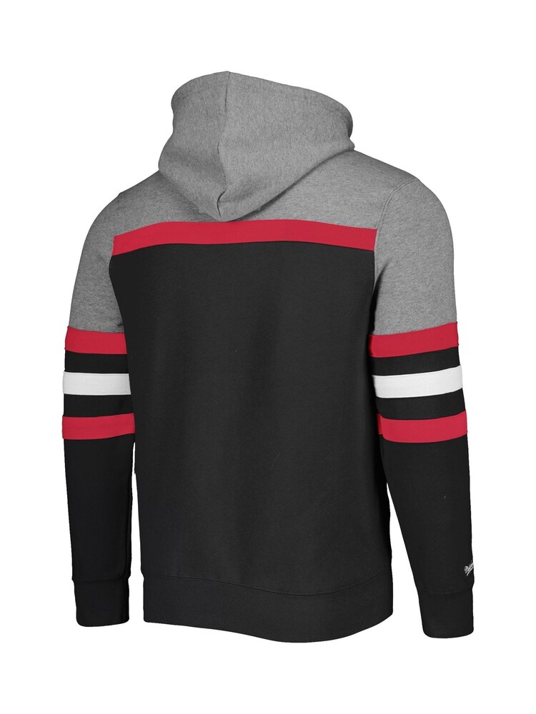 Fanatics Black NBA Chicago Bulls Head Coach Hoodie - Image 3 of 3 Fanatics Black NBA Chicago Bulls Head Coach Hoodie - Image 3 of 3
