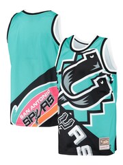 Fanatics Green NBA San Antonio Spurs NBA Big Face Fashion Tank 5.0 - Image 1 of 3