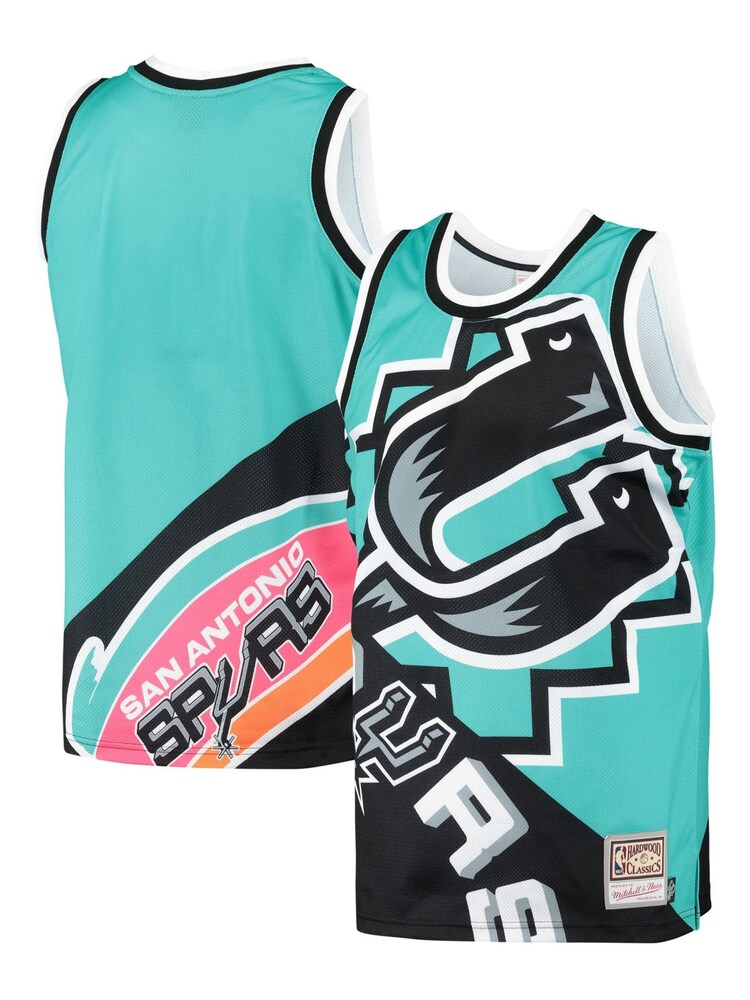 Fanatics Green NBA San Antonio Spurs NBA Big Face Fashion Tank 5.0 - Image 1 of 3