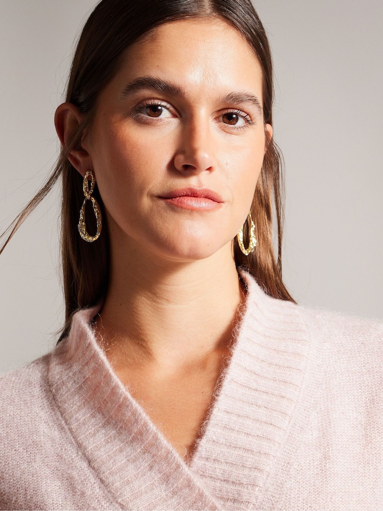 Ted Baker Pink Elliian Wrap Cardigan - Image 7 of 7