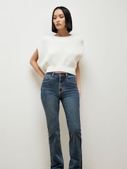 Apricot Natural Bianca Slight Flare Classic Jeans - Image 3 of 7