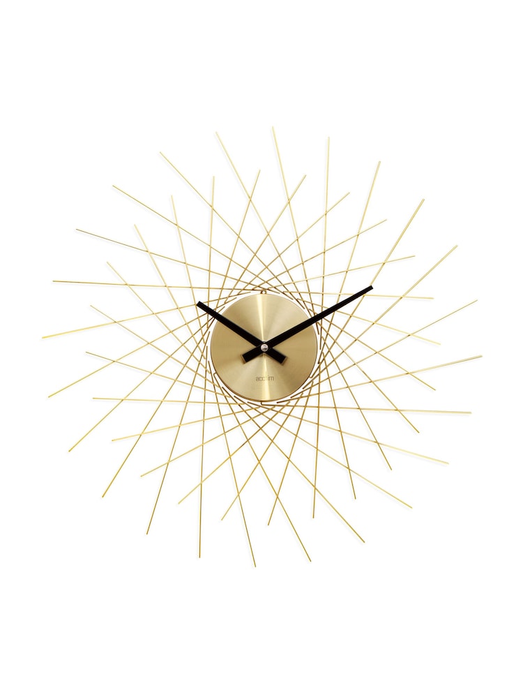 Acctim Clocks Brass Lohne 49cm Metal Wall Clock - Image 2 of 3