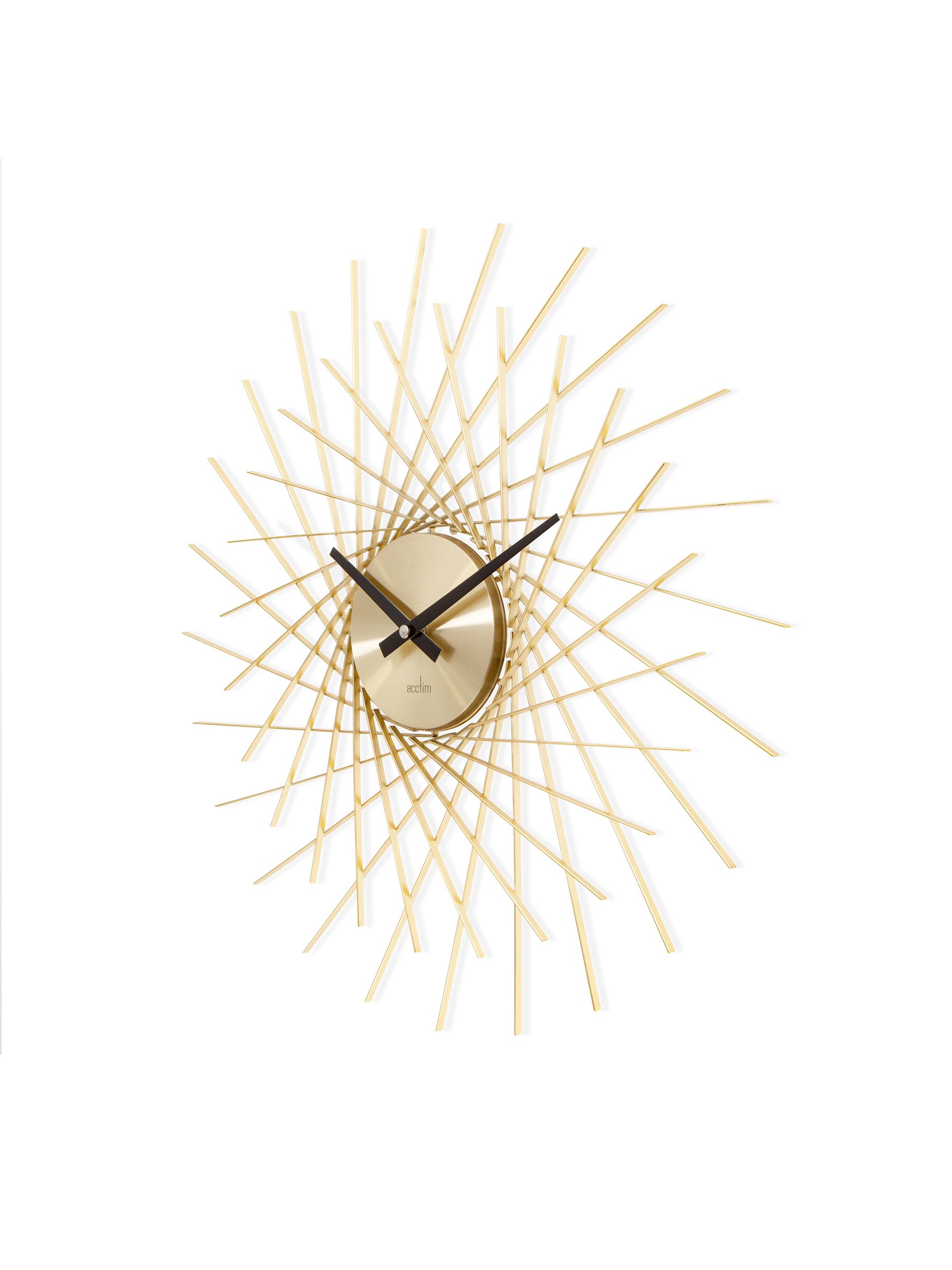 Buy Acctim Clocks Brass Lohne 49cm Metal Wall Clock from the Next