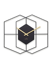 Acctim Clocks Matt Brass Addison 55cm Wall Clock - Image 1 of 3