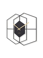 Acctim Clocks Matt Brass Addison 55cm Wall Clock - Image 2 of 3