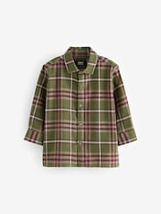 Green Check Long Sleeve Check 100% Cotton Shirt (3mths-7yrs) - Image 5 of 7