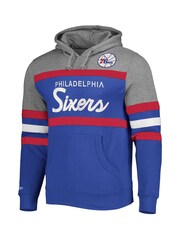 Fanatics Blue NBA Philadelphia 76ers Head Coach Hoodie - Image 2 of 3