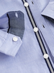 Blue Character Long Sleeve Oxford Shirt (3mths-7yrs) - Image 9 of 9