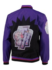 Fanatics NBA Toronto Raptors Mitchell and Ness 75th Anniversary Warm Up Black Jacket - Image 3 of 3