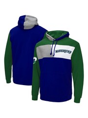 Fanatics Blue NBA Dallas Mavericks Colourblock Hoodie - Image 1 of 3