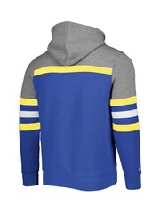 Fanatics Grey/Blue NBA Golden State Warriors Mitchell and Ness Head Coach Hoodie - Image 3 of 3