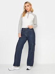 PixieGirl Petite Blue Utility Jeans - Image 3 of 4