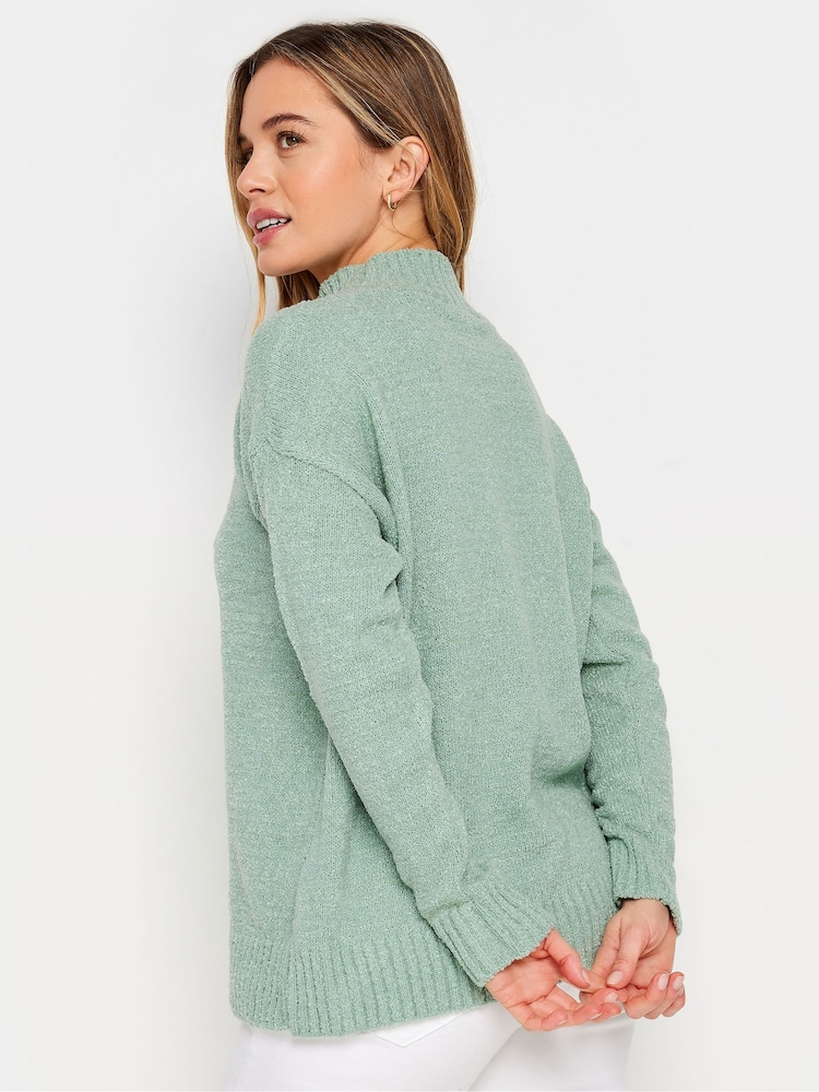 Grün - M&Co Petite Turtle Neck Jumper - Bild 2 von 5