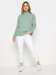 Grün - M&Co Petite Turtle Neck Jumper - Bild 3 von 5