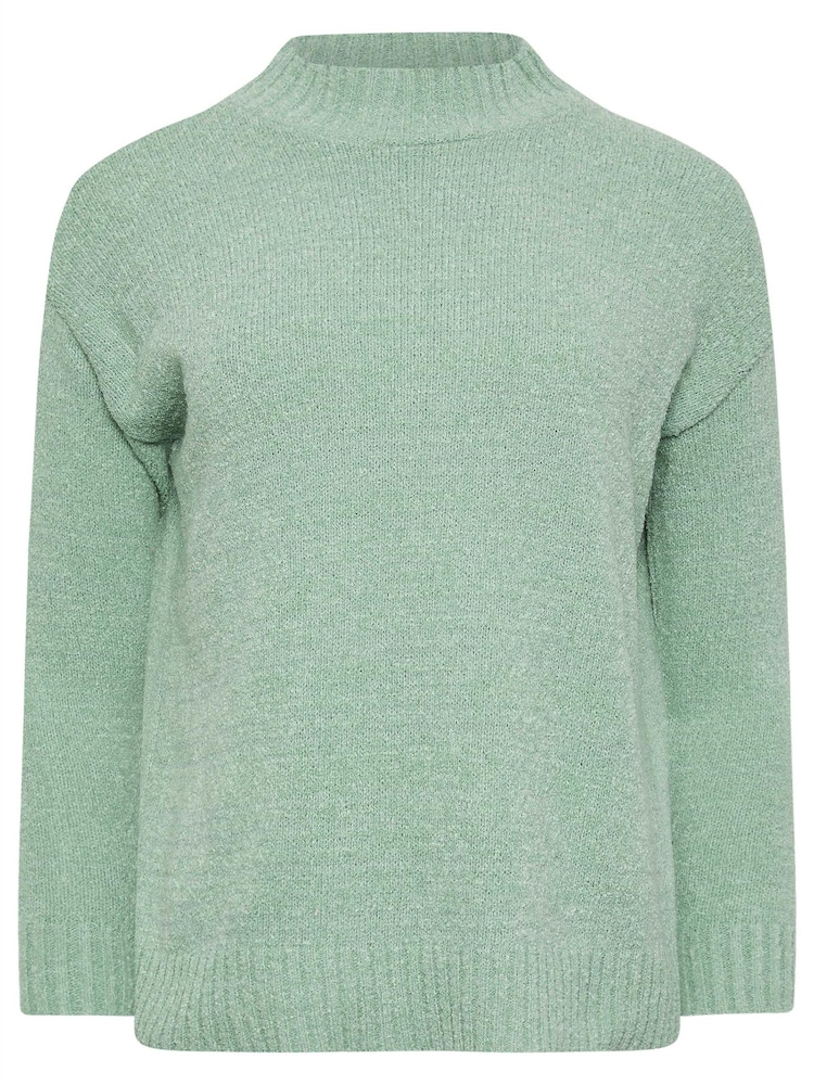 Grün - M&Co Petite Turtle Neck Jumper - Bild 5 von 5