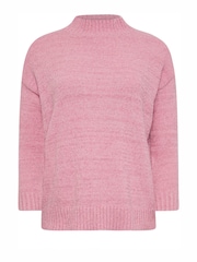 M&Co Pink Petite Turtle Neck Jumper - Image 5 of 5