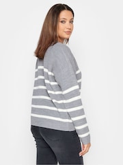 Long Tall Sally Gestreifter Rundhalspullover - Bild 2 von 4