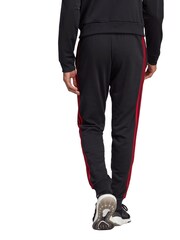 adidas Black Manchester United DNA Sweat Joggers - Image 2 of 3