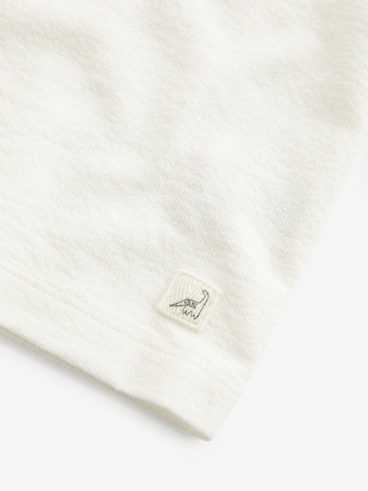 Weiß - Henley-T-Shirt (3 Monate bis 7 Jahre) - Image 6 of 6
